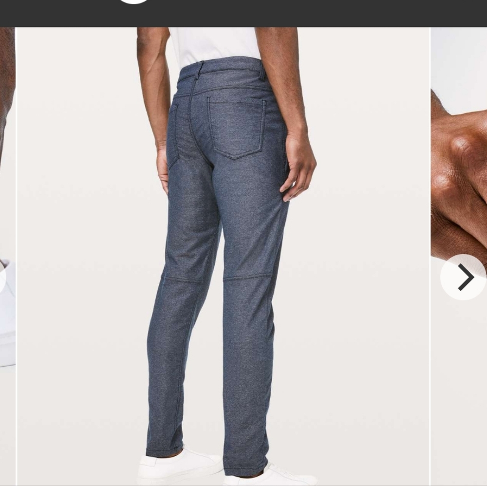 Lululemon ABC Pant Slim 34" Tech Canvas